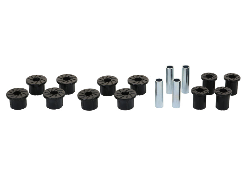 Whiteline 89-95 Toyota Pickup / 01-04 Toyota Tacoma Rear Leaf Spring Shackle Bushing Kit W73470 W73470 Photo - Close Up