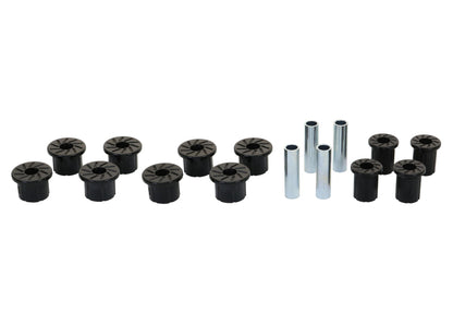 Whiteline 89-95 Toyota Pickup / 01-04 Toyota Tacoma Rear Leaf Spring Shackle Bushing Kit W73470 W73470 Photo - Close Up