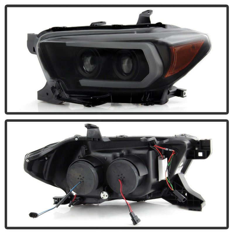 Spyder Toyota Tacoma 16-18 (SR5 Model Only) Projector Headlights Black Smoke PRO-YD-TT16-LB-BSM 5087546 5087546 Photo - Unmounted