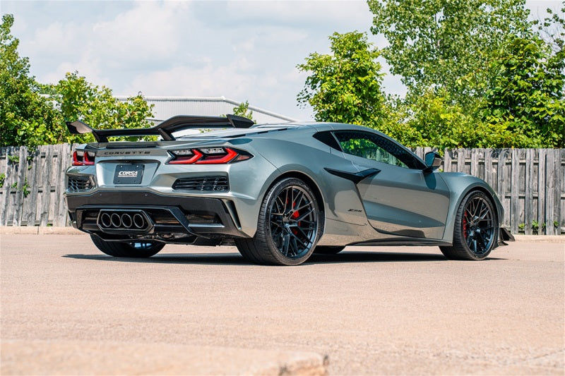CORSA Performance Corsa 2023 Chevrolet Corvette C8 Z06 3in Valved Cat-Back Exhaust Muffler System (Re-Uses Stock Tips) 21111 21111 Photo - Mounted