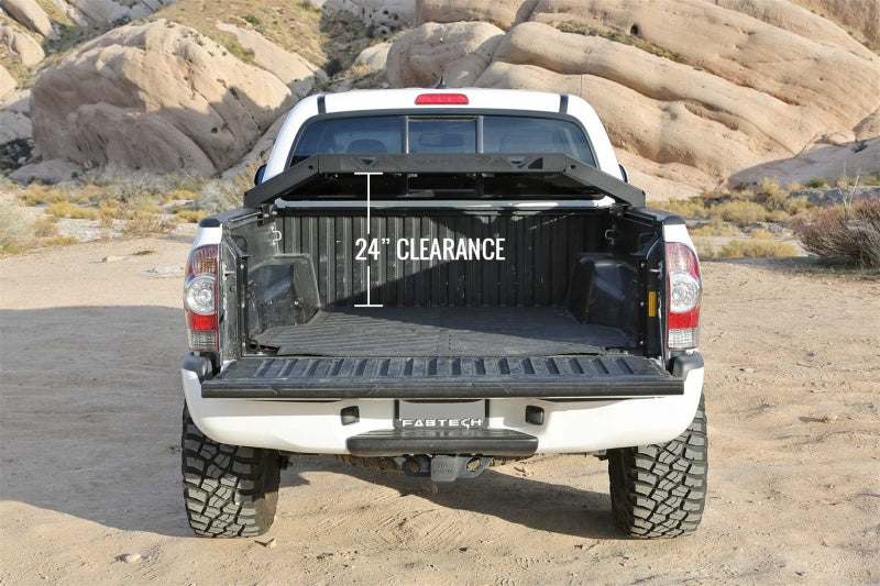 Fabtech 15-19 Toyota Tacoma Cargo Rack FTS26095 FTS26095 Photo - Mounted
