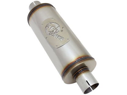 aFe  POWER 49M00007 MACH Force-Xp 2-1/2" 409 Stainless Steel Muffler 49M00007 Photo - Unmounted