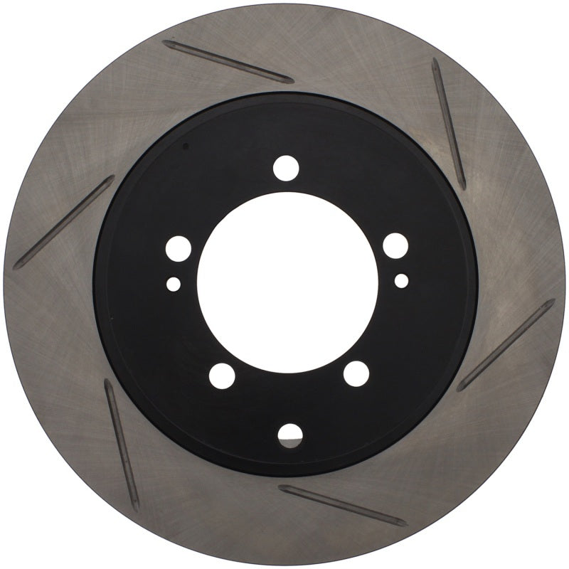 StopTech Power Slot 03-06 Evo 8 & 9 Slotted Left Rear Rotor 126.46065SL 126.46065SL Photo - Primary