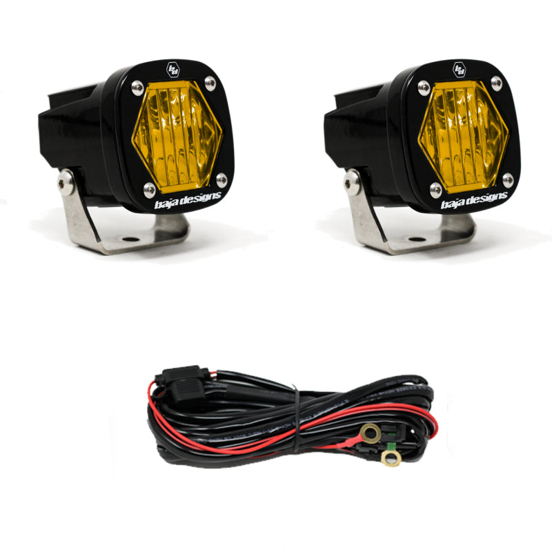 Baja Designs S1 Black LED Auxiliary Light Pod Pair - Universal 387815 Photo - Primary