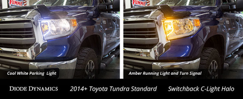 Diode Dynamics 14-21 Toyota Tundra Switchback C-Light LED Halos DD2227 DD2227 User 5