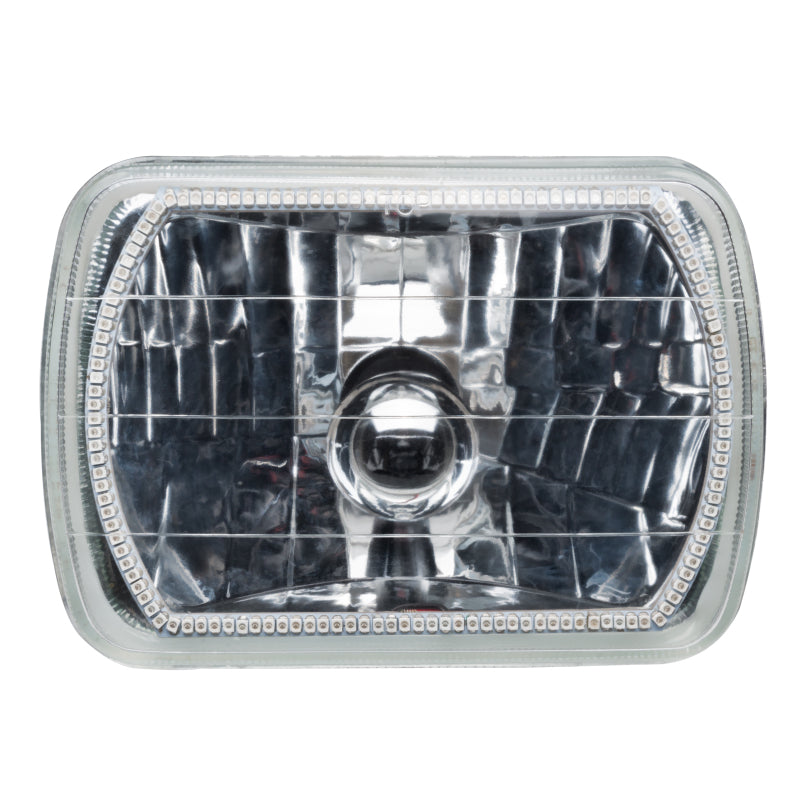 ORACLE Lighting Oracle Pre-Installed Lights 7x6 IN. Sealed Beam - White Halo 6908-001 6908-001 Photo - Mounted