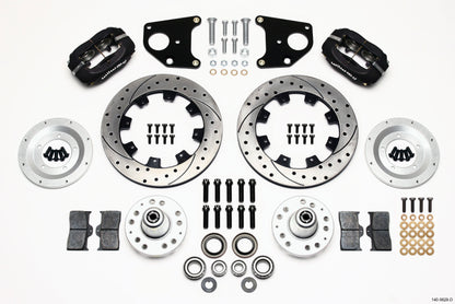 Wilwood Forged Dynalite Front Kit 12.19in Drilled 62-72 CDP B & E Body-Drum 140-9828-D 140-9828-D Photo - Primary