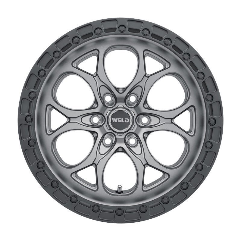 Weld Off-Road W107 20X9 Ledge 6X139.7 ET20 BS5.75 Satin Gun / Black Ring 106.1 W10709084575 W10709084575 Photo - Primary
