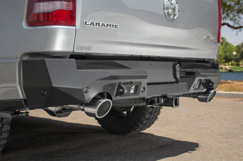 Addictive Desert Designs 2019 Ram 1500 Hammer Stealth Fighter Rear Bumper With 6 Backup Sensors R551281280103 Photo - Mounted