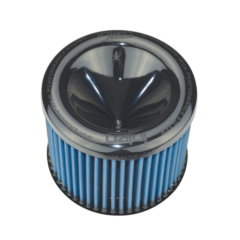 Injen AMSOIL Ea Nanofiber Dry Air Filter - 2.50 Filter 6 Base / 5 Tall X-1012-BB Photo - out of package