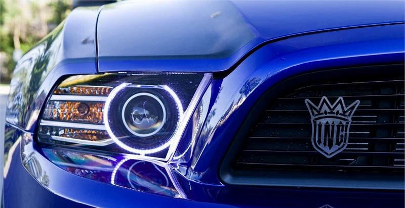 ORACLE Lighting Oracle Ford Mustang 13-14 Halo Kit - ColorSHIFT w/ 2.0 Controller 2652-333 2652-333 Photo - Mounted