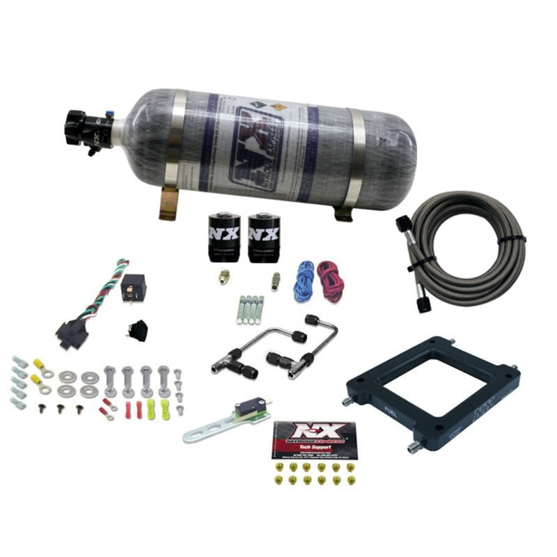 Nitrous Express Dominator Gemini Stage 6 Nitrous Kit w/Composite Bottle 60070-12 60070-12 Photo - Primary