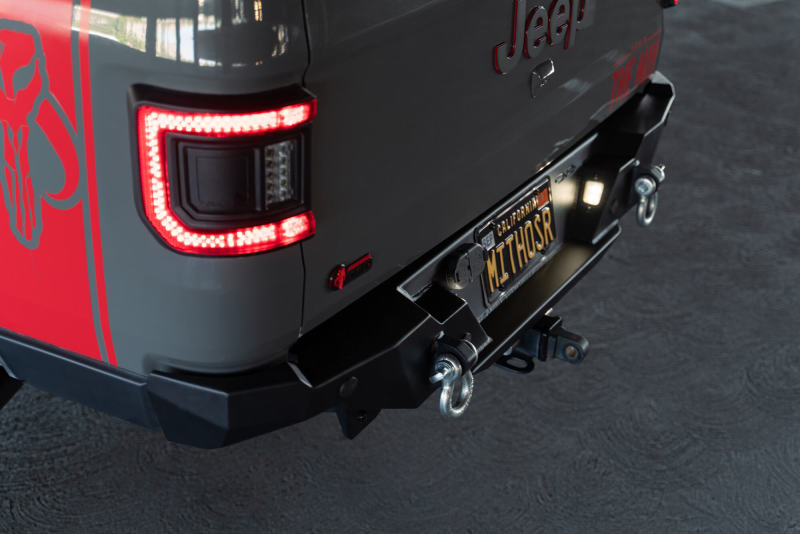 DV8 Offroad 20-23 Jeep Gladiator JT FS-15 Series Rear Bumper RBGL-11 RBGL-11 Photo - Unmounted