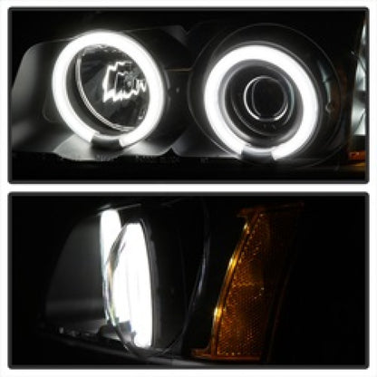 Spyder Chevy Silverado 1500 03-06 Projector HeadlightsCCFLHalo LED Blk High H1 PRO-YD-CS03-CCFL-BK 5030023 5030023 Photo - Unmounted