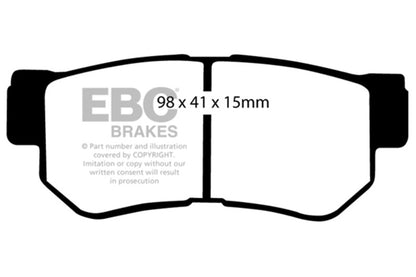 EBC Disc Brake Pad Set DP61392 Photo - Primary