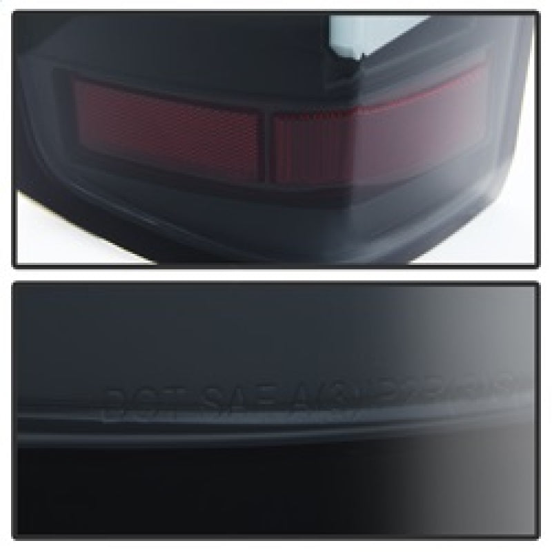 Spyder Chevy 1500 14-16 Light Bar LED Tail Lights Blk Smke ALT-YD-CS14-LBLED-BSM 5079992 5079992 Photo - Unmounted