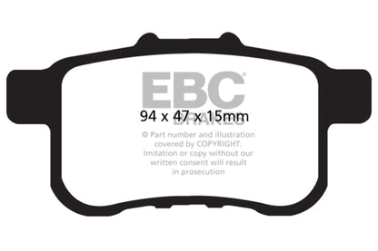 EBC Disc Brake Pad Set DP31987C Photo - Primary