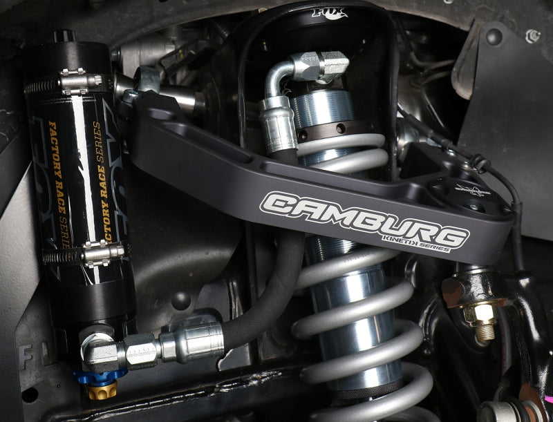 Camburg Toyota Tundra 2WD/4WD 07-21 KINETIK V2 Performance Billet Uniball Upper Arms CAM-310187-GRY CAM-310187-GRY Photo - Mounted