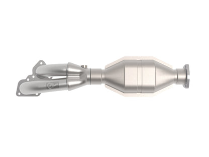 aFe Power Direct Fit 409 SS Catalytic Converter 84-89 Porsche Carrera 911 H6-3.2L 47-46401 47-46401 Photo - Unmounted