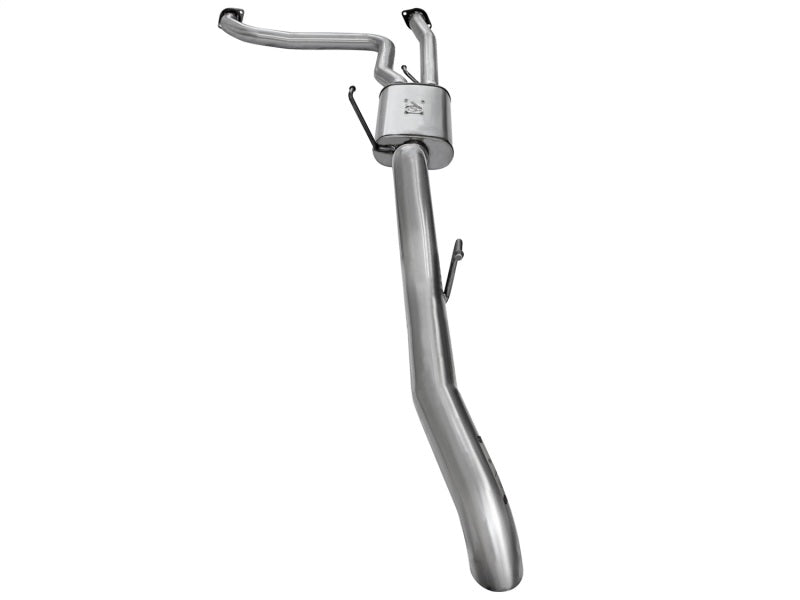 aFe MACH Force-Xp 3in 409 Stainless Steel Cat-Back Exhaust System: Nissan 49-46104 Photo - Unmounted