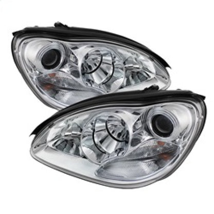 Spyder Mercedes Benz S-Class 03-06 Projector Headlights Xenon/HID Model- Chrm PRO-YD-MBW220-HID-C 5070036 5070036 Photo - Primary