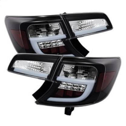 Spyder Toyota Camry 12-14 Light Bar LED Tail Lights Black ALT-YD-TC12-LBLED-BK 5079411 5079411 Photo - Primary