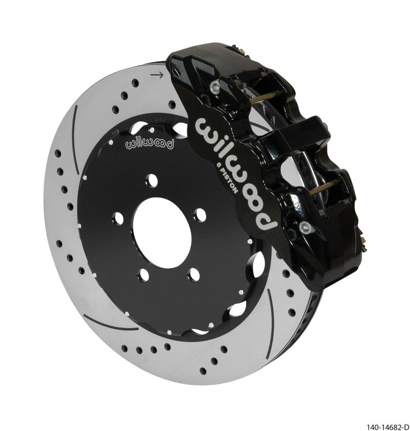 Wilwood AERO6 Front Big Brake Kit 14.00in Black 03-11 Crown Victoria 140-14682-D 140-14682-D User 1
