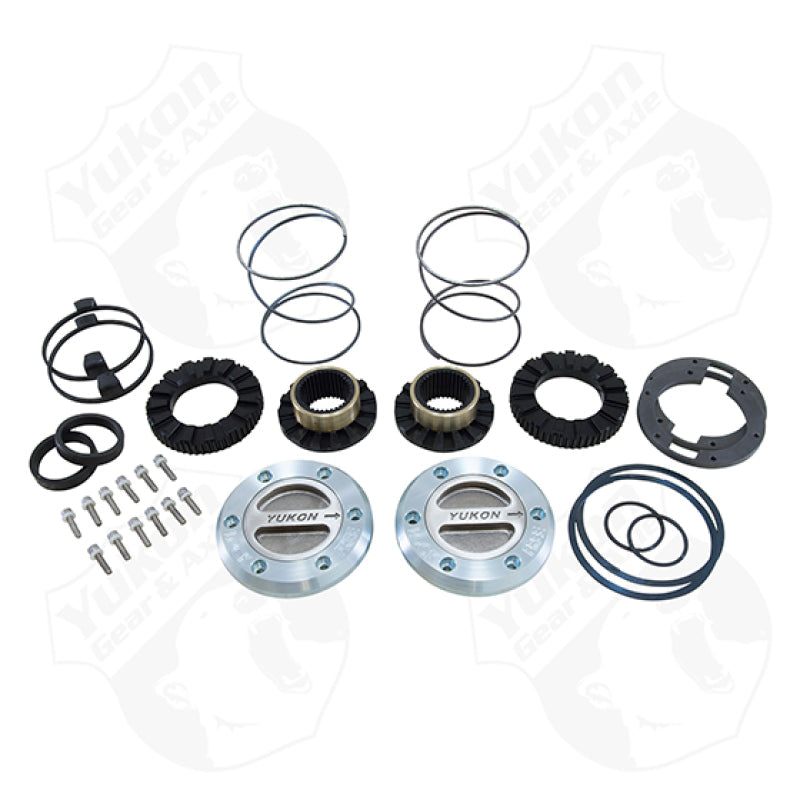 Yukon Gear & Axle Yukon Gear Hardcore Locking Hub Set For Dana 60 / 35 Spline. 99-04 Ford YHC70002 YHC70002 Photo - Primary