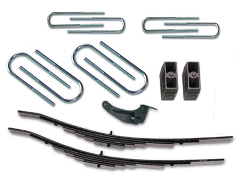 Tuff Country 00-04 F-250 Super Duty 4wd (w/351) 2.5in Level Kt Frt w/Leaf Springs (No Shocks) 22963K