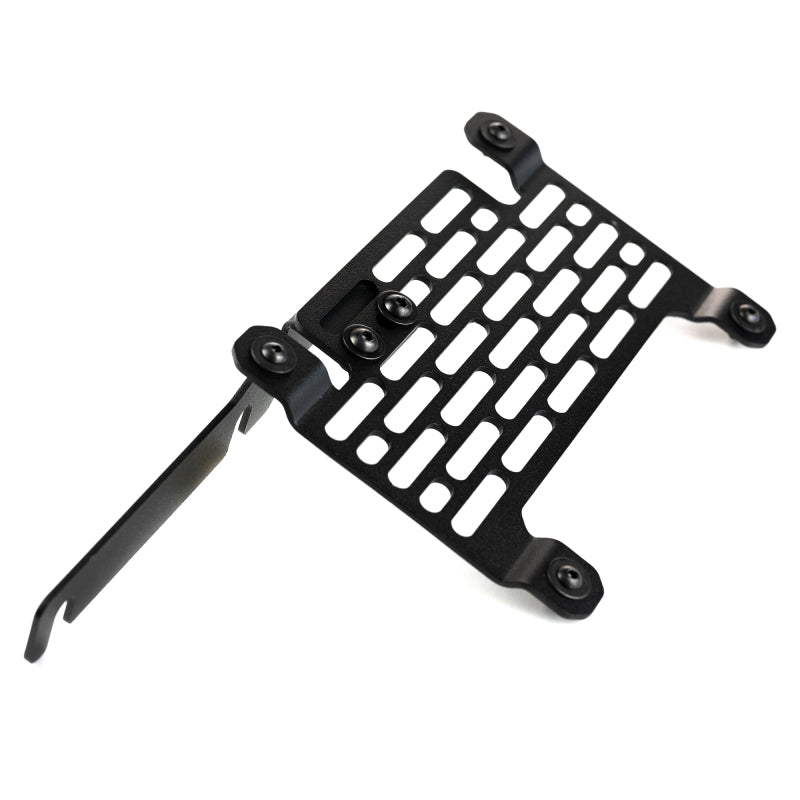 BuiltRight Industries 21+ Ford Bronco Modular Steel Bumper License Plate Relocator Kit 106102 106102 Photo - Close Up