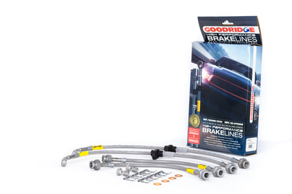 Goodridge Stainless Steel Brake Line SS Brd 96-00 Honda Civic 20019 Photo - Primary