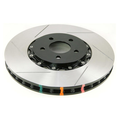 DBA 05-10 Ford Mustang GT V8 Shelby Edition Front Slotted 5000 Series 2 Piece Rotor w/ Black Hat 52124BLKS 52124BLKS Photo - out of package