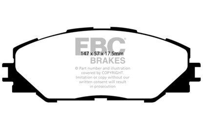 EBC Disc Brake Pad Set DP41792R Photo - Primary