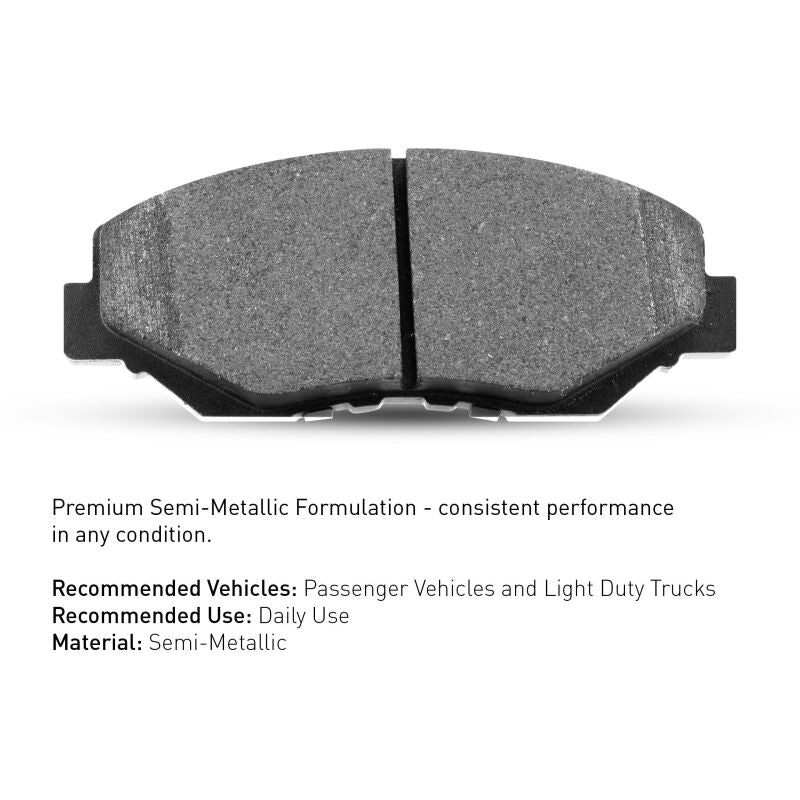 R1 Concepts RNC Semi Met Brake Pads Brakes, Rotors & Pads Brake Pads - OE main image