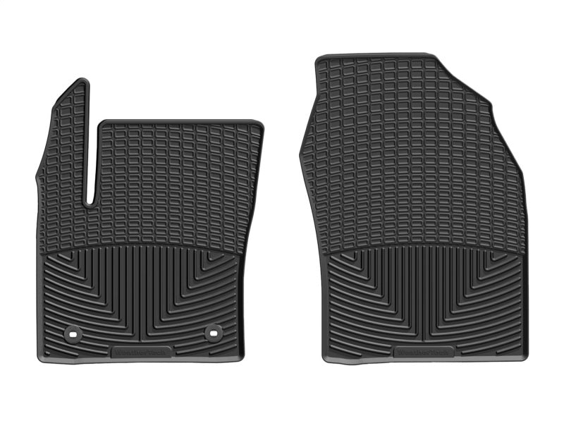 WeatherTech WT Rubber Mats - Front - Blk Floor Mats Floor Mats - Rubber main image