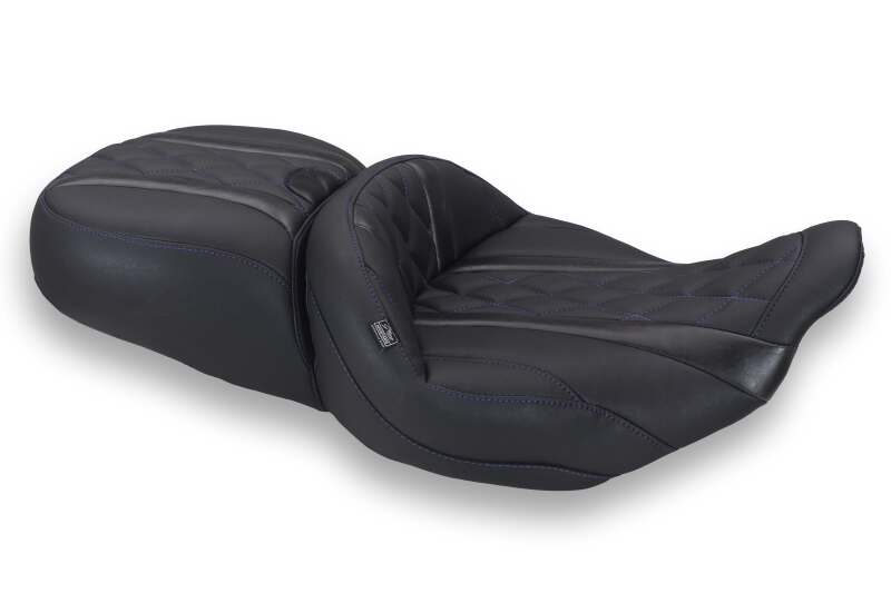 Mustang Motorcycle MMP One-Piece 2 Up Seat Seats Solo Motorcycle Seats main image