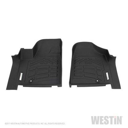 Westin 2012-2017 Dodge/Chrysler/Volkswagen Grand Caravan Wade Sure-Fit Floor Liners Front - Black 72-110090 72-110090 Photo - Primary