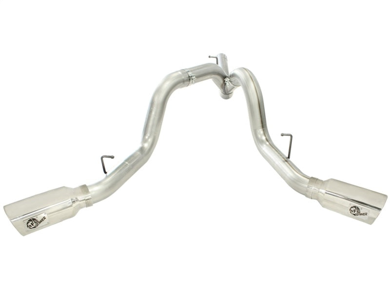 aFe  POWER 49-44043-P Large Bore-HD 4" 409 SS DPF-Back Exhaust System 49-44043-P Photo - Unmounted