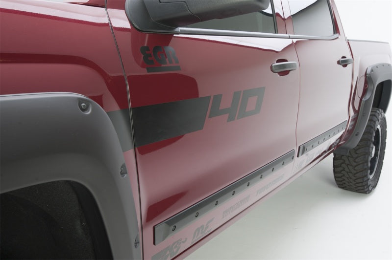 EGR Double Cab Front 41.5in Rear 28in Bolt-On Look Body Side Moldings (991574) 991574 991574 Photo - Mounted