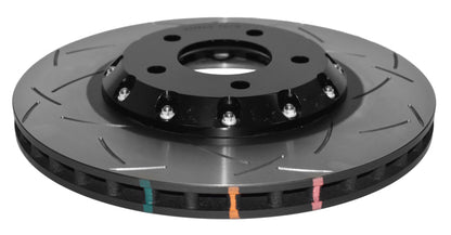 DBA 06-14 Mazdaspeed 3 Front Slotted 5000 Series 2 Piece Rotor Assembled w/ Black Hat 52962BLKS 52962BLKS Photo - out of package