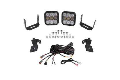Diode Dynamics 20-Present Polaris RZR A-Pillar LED Pod Kit SS5 Pro - White Combo DD7641 DD7641 Photo - Primary