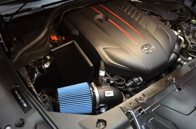Injen 2020 Toyota Supra L6-3.0L Turbo (A90) SP Cold Air Intake System SP2300WB SP2300WB Photo - Mounted