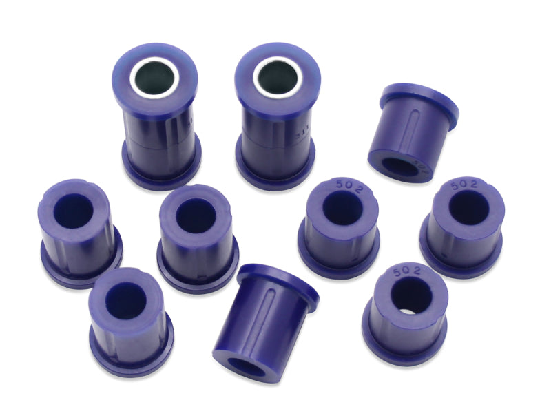 SuperPro Rear Ford Courier 4X4 2Wd 87-99 Pc-Pd Rear Leaf Spring Full Bushing Kit KIT065K Photo - Primary