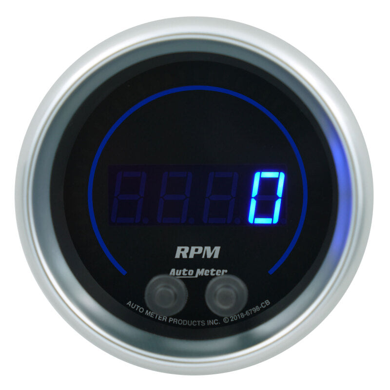 Autometer 85.7mm Black 0-16K RPM Tachometer Cobalt Elite Digital Gauge 6798-CB 6798-CB User 2