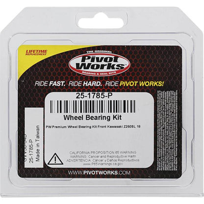 Pivot Works Kawasaki Wheel Bearing Kit Premium Bearings 25-1785-P 25-1785-P Photo - Primary