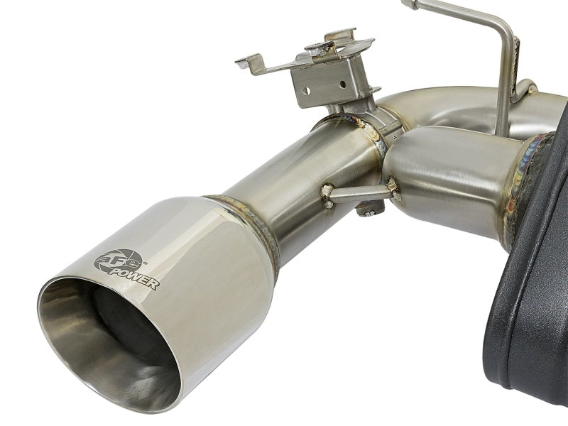 aFe MACH Force-Xp 304 Stainless Steel Cat-Back Exhaust System w/Polished 49-36340-P Photo - Unmounted