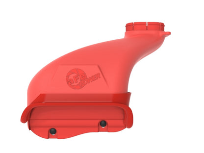 aFe Rapid Induction Dynamic Air Scoop 2021+ Ford F-150V6/V8 - Red 52-10010SR 52-10010SR Photo - Unmounted