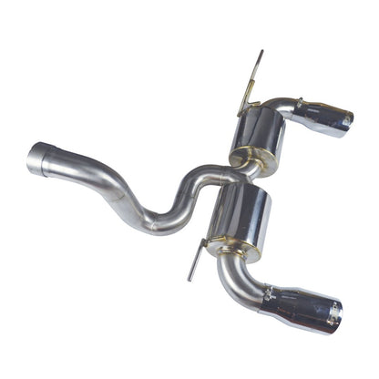 Injen 18-20 Jeep Wrangler JL L4-2.0L Turbo / V6-3.6L SS Axle-back Exhaust - Polished SES5005P SES5005P Photo - Unmounted