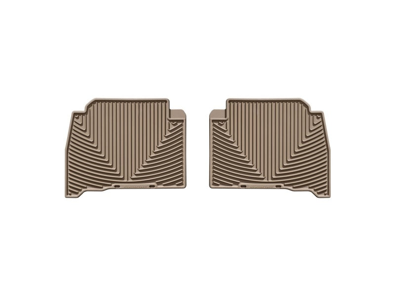 WeatherTech WT Rubber Mats - Rear - Tan Floor Mats Floor Mats - Rubber main image