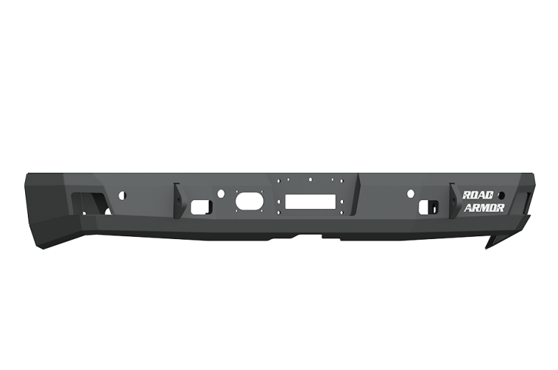 Road Armor 10-18 Ram 2500 Stealth Rear Winch Bumper - Tex Blk (WARN M8000 Only) 4162RRB 4162RRB Photo - Primary